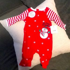 My First Christmas Baby sleepwear
